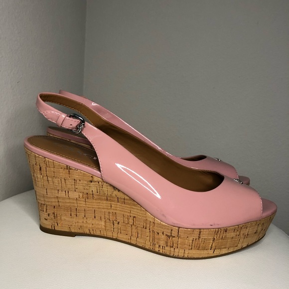 RARE COLOR!: Coach Ferry Wedges in Rosè Pink - Picture 4 of 7